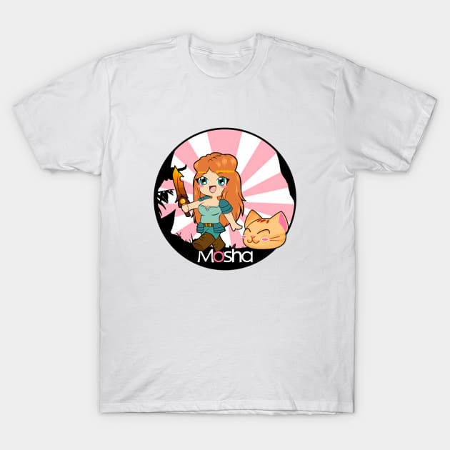 Mosha Fighter T-Shirt by MoshaGames